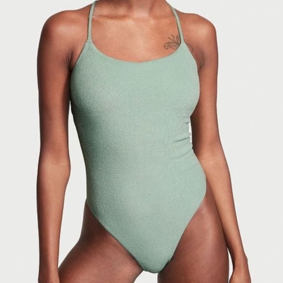 Victoria's Secret Other - Victoria’s Secret Terrycloth Suit Seasalt Swimsuit